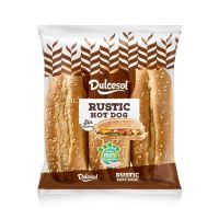 HOT DOG RUSTICO 6U. 330Gr. Dulcesol