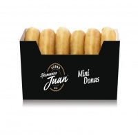 Hnos. Juan DONAS MINI AZÚCAR. 6u 180Gr. cajita