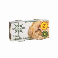salvamar ATUN EN ACEITE DE OLIVA PACK 2 PVP 2,79EUR RO70