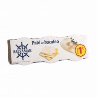 salvamar PATE DE BACALAO PACK 3x23Gr.