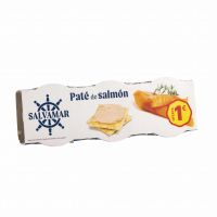 salvamar PATE DE SALMON PACK 3x23Gr.