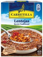 Carretilla LENTEJAS CON CHORIZO 300Gr.