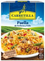 Carretilla PAELLA VERDURA POLLO 250Gr.