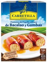 Carretilla PIMIENTO RELLENO BACALAO-GAMBAS 280Gr.
