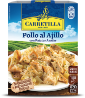 Carretilla POLLO AL AJILLO 250Gr.