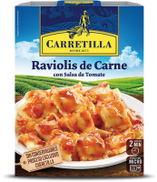 Carretilla RAVIOLIS CON CARNE Y TOMATE 300G