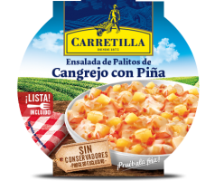 Carretilla ENSALADA DE CANGREJO Y PIÑA 220Gr.
