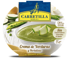 Carretilla CREMA DE VERDURAS Y HORTALIZAS 350Gr.