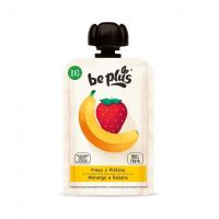 BePlus POUCH FRESA PLATANO BIO (2x7u) 100g