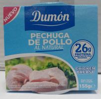 Dumón PECHUGA DE POLLO AL NATURAL 155Gr.