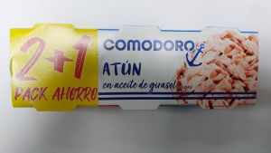 comodoro PACK ATUN ACEITE GIRASOL 2 +1 RO70
