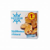 salvamar MEJILLONES AL NATURAL PVP 1,99 EUR R0120