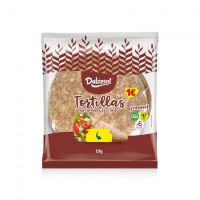 Dulcesol TORTILLAS TRIGO INTEGRAL 6u 216G EURO  (20cm)