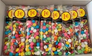 Aromas LENTEJITAS DE CHOCOLATE 70Gr. 1 EUR